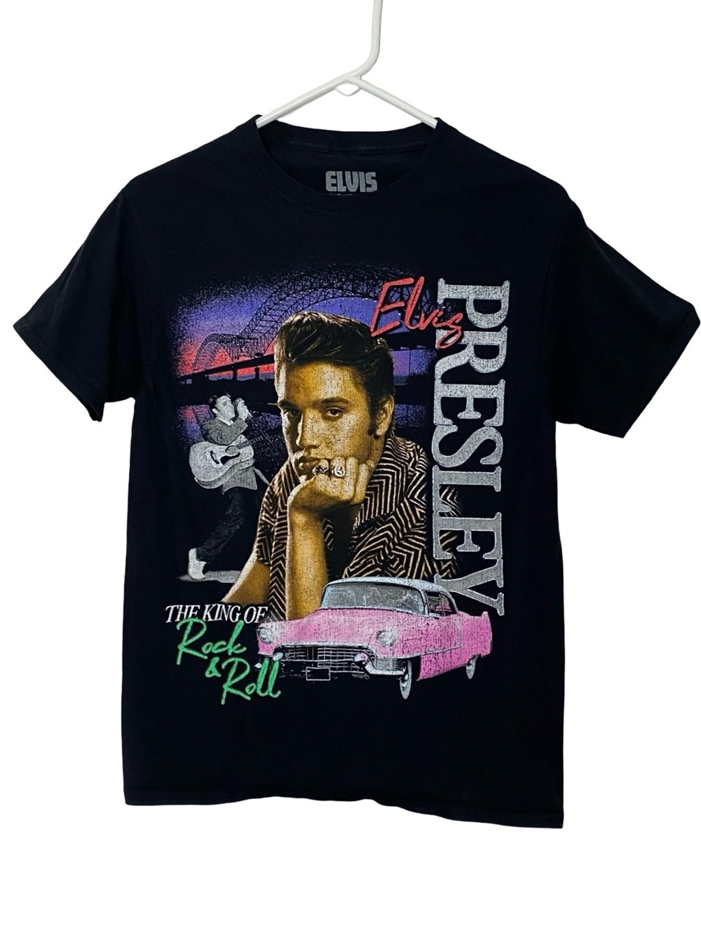 Elvis Presley Tshirt Band Tee Mens Size Small Unisex Classic King Of Rock Roll